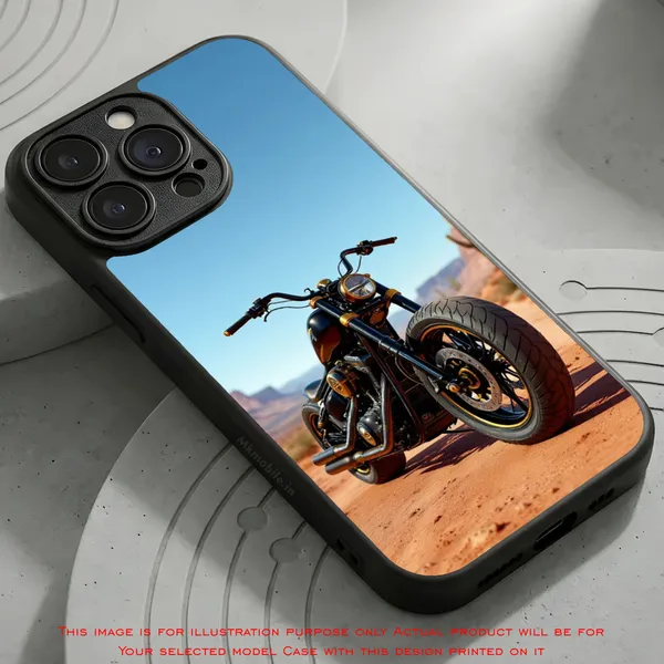 Black_Motorcycle__Design_Printed_Premium_Glossy_Back_Case_Cover_With_Camera_Protection_Mk000141_Bx