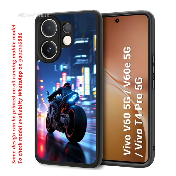 Motorcycle_Night_City_Design_Printed_Premium_Glossy_Back_Case_Cover_With_Camera_Protection_For_Vivo_V60_5G_/_V60e_/_T4_Pro_5G_Mk000142_Bx