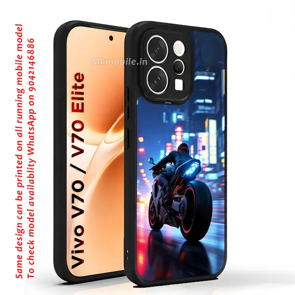 Motorcycle_Night_City_Design_Printed_Premium_Glossy_Back_Case_Cover_With_Camera_Protection_For_Vivo_V70_5G_/_V70_5G_Elite_Mk000142_Bx