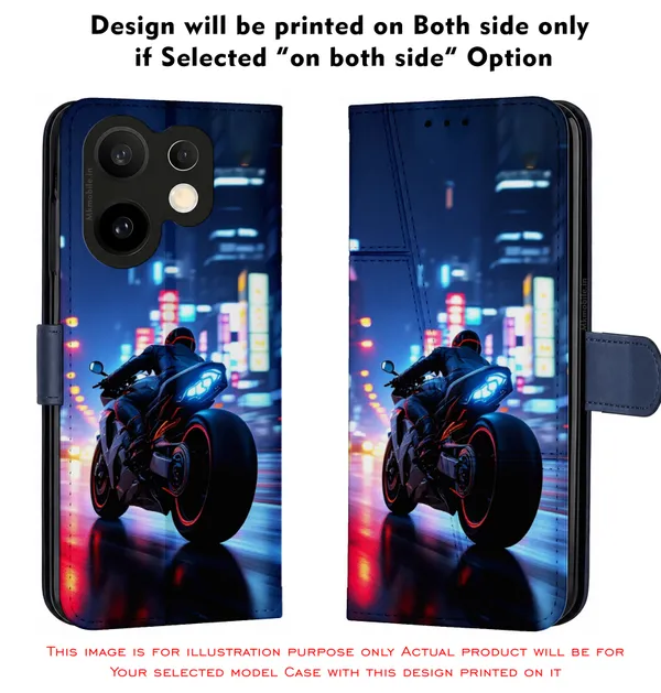 Motorcycle_Night_City_Design_Printed_Flip_Case_Cover_With_Camera_Protection_Mk000142_Fcuv