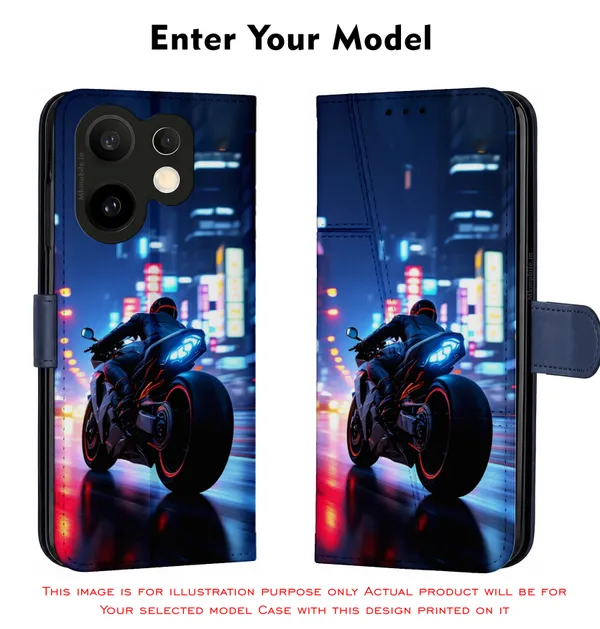 Motorcycle_Night_City_Design_Printed_Flip_Case_Cover_With_Camera_Protection_Mk000142_Fcuv