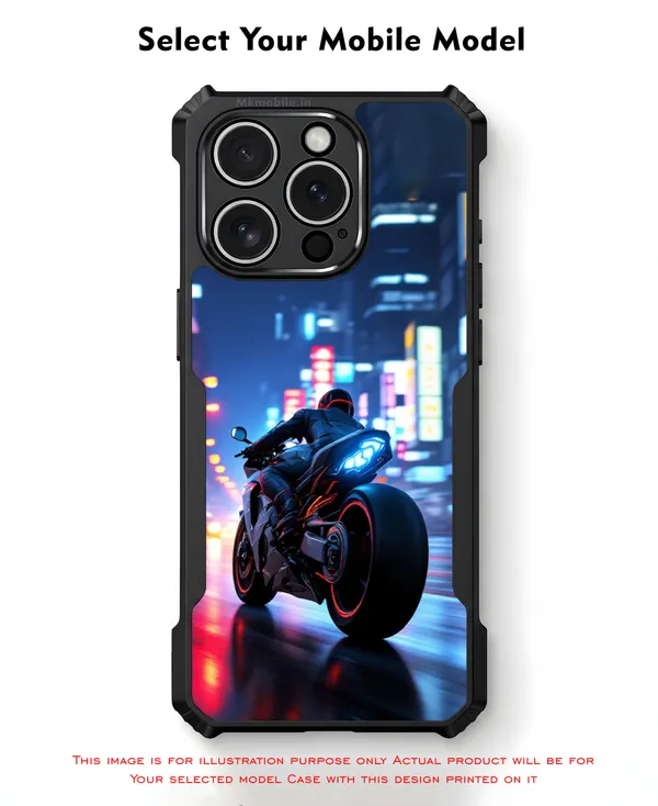 Motorcycle_Night_City_Design_Printed_Bumper_Glossy_Back_Case_Cover_With_Camera_Protection_Mk000142_Ip