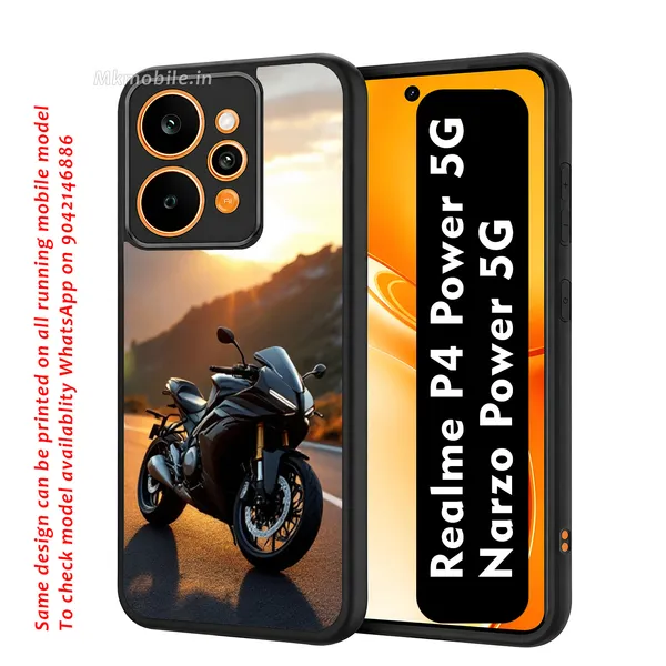 Motorcycle_Sunset_Scenic_Design_Printed_Premium_Glossy_Back_Case_Cover_With_Camera_Protection_For_Realme_P4_Power_5G_/_Narzo_Power_5G_Mk000143_Bx