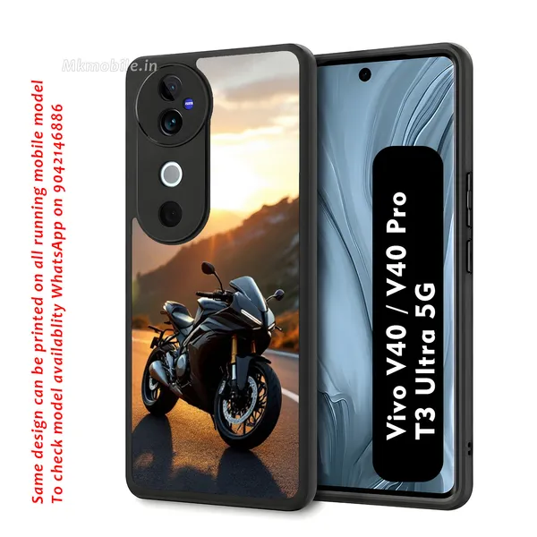 Motorcycle_Sunset_Scenic_Design_Printed_Premium_Glossy_Back_Case_Cover_With_Camera_Protection_For_Vivo_V40_5G_/_V40_Pro_5G_/_T3_Ultra_5G_Mk000143_Bx