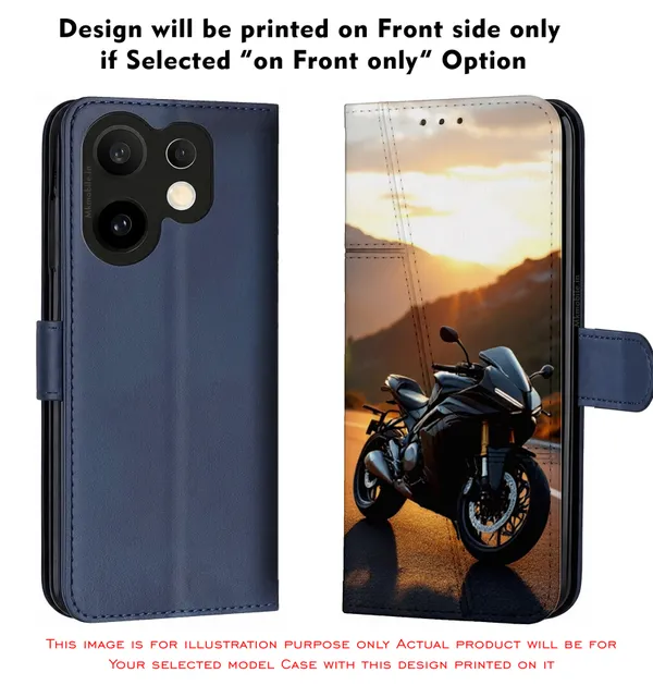 Motorcycle_Sunset_Scenic_Design_Printed_Flip_Case_Cover_With_Camera_Protection_Mk000143_Fcuv