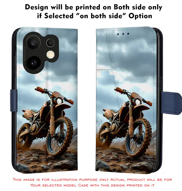 Dirt_Bike_Action_Design_Printed_Flip_Case_Cover_With_Camera_Protection_Mk000144_Fcuv