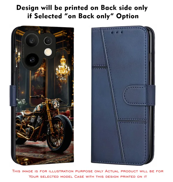 Black_And_Gold_Luxury_Motorcycle_Design_Printed_Flip_Case_Cover_With_Camera_Protection_Mk000152_Fcuv