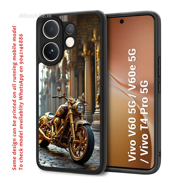 Golden_Motorcycle_Design_Printed_Premium_Glossy_Back_Case_Cover_With_Camera_Protection_For_Vivo_V60_5G_/_V60e_/_T4_Pro_5G_Mk000154_Bx