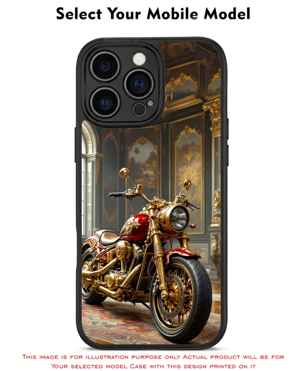 Gold_Motorcycle_Design_Printed_Premium_Glossy_Back_Case_Cover_With_Camera_Protection_Mk000155_Bx