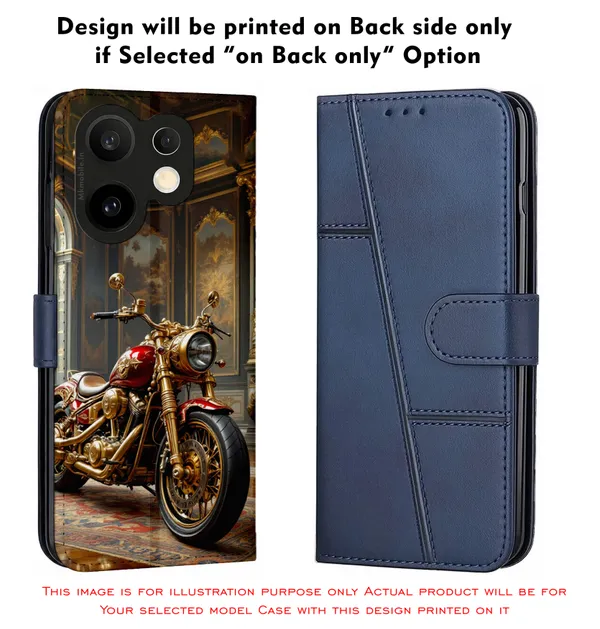 Gold_Motorcycle_Design_Printed_Flip_Case_Cover_With_Camera_Protection_Mk000155_Fcuv