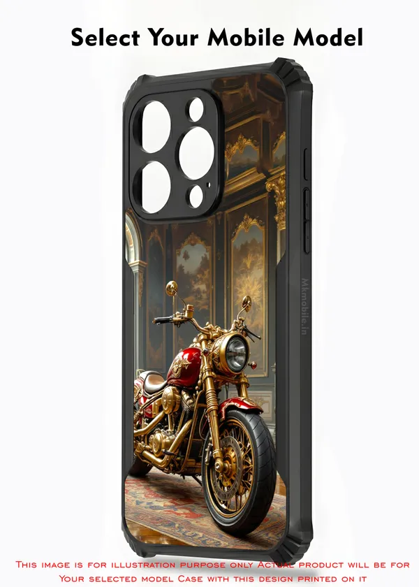 Gold_Motorcycle_Design_Printed_Bumper_Glossy_Back_Case_Cover_With_Camera_Protection_Mk000155_Ip
