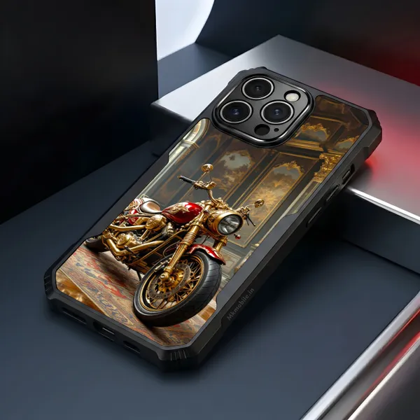 Gold_Motorcycle_Design_Printed_Bumper_Glossy_Back_Case_Cover_With_Camera_Protection_Mk000155_Ip
