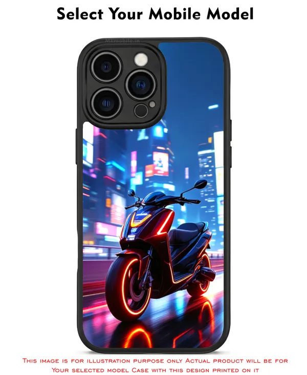 Neon_Scooter__Design_Printed_Premium_Glossy_Back_Case_Cover_With_Camera_Protection_Mk000161_Bx