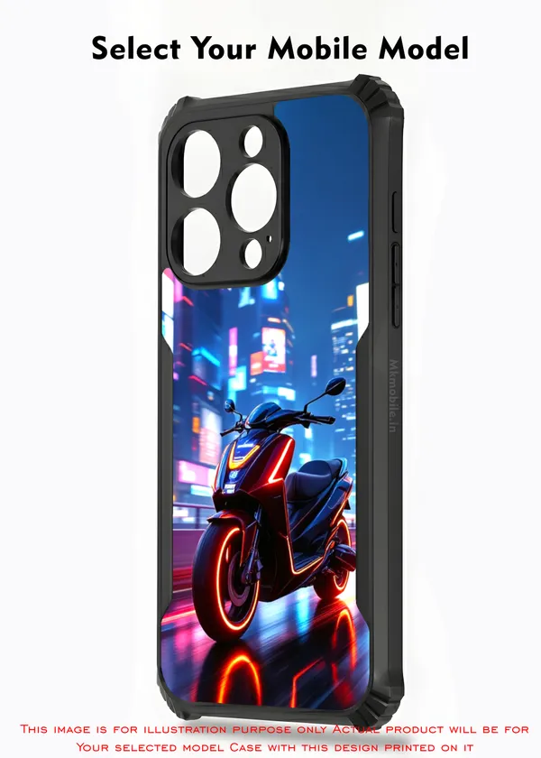 Neon_Scooter__Design_Printed_Bumper_Glossy_Back_Case_Cover_With_Camera_Protection_Mk000161_Ip