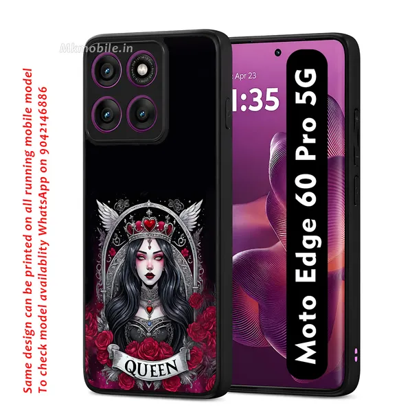 Black_Gothic_Queen_Design_Printed_Premium_Glossy_Back_Case_Cover_With_Camera_Protection_For_Moto_Edge_60_Pro_5G_Mk000164_Bx