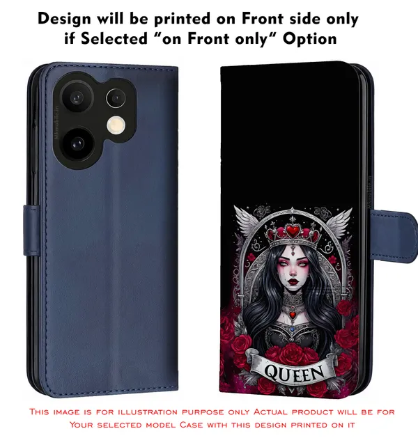 Black_Gothic_Queen__Design_Printed_Flip_Case_Cover_With_Camera_Protection_Mk000164_Fcuv