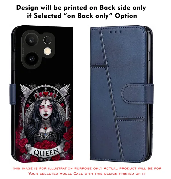 Black_Gothic_Queen__Design_Printed_Flip_Case_Cover_With_Camera_Protection_Mk000164_Fcuv