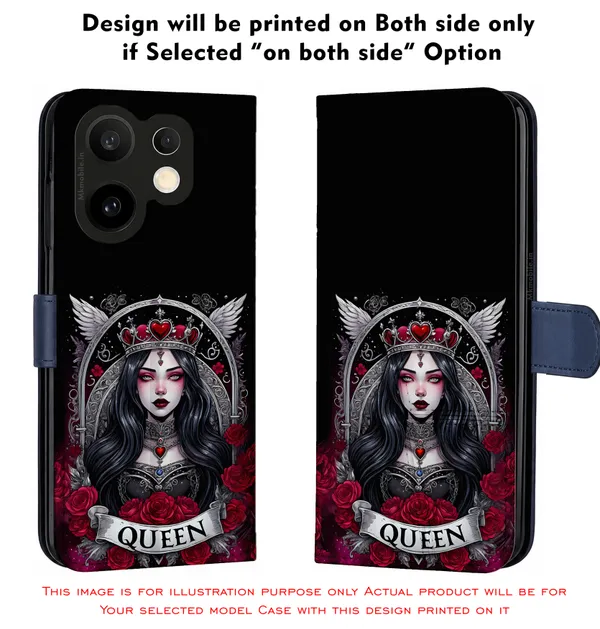 Black_Gothic_Queen__Design_Printed_Flip_Case_Cover_With_Camera_Protection_Mk000164_Fcuv