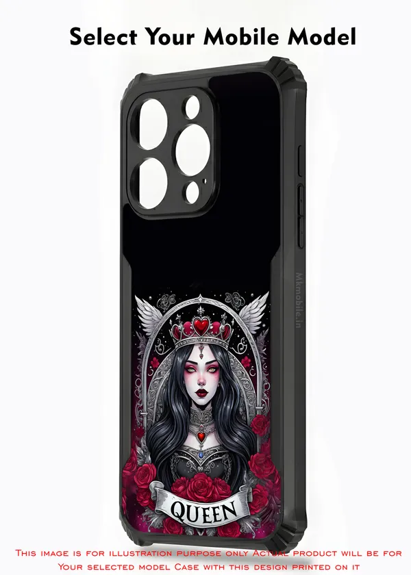 Black_Gothic_Queen__Design_Printed_Bumper_Glossy_Back_Case_Cover_With_Camera_Protection_Mk000164_Ip