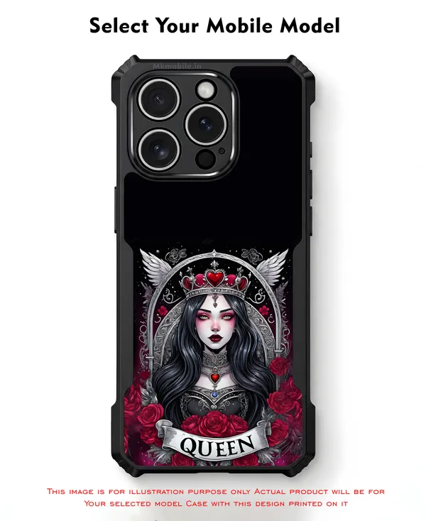 Black_Gothic_Queen__Design_Printed_Bumper_Glossy_Back_Case_Cover_With_Camera_Protection_Mk000164_Ip