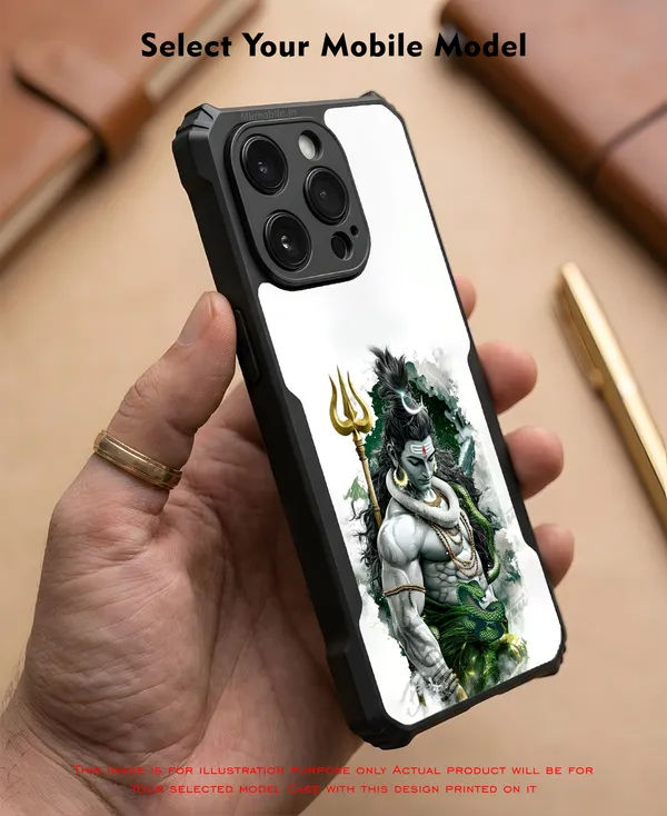 Lord_Shiva_Trishul_Snake__Design_Printed_Bumper_Glossy_Back_Case_Cover_With_Camera_Protection_Mk000168_Ip