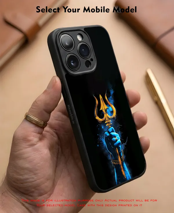 Black_Shiva_Trishul_Design_Printed_Premium_Glossy_Back_Case_Cover_With_Camera_Protection_Mk000170_Bx