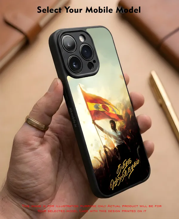 Tvk_Cm_C_Joseph_Vijay_Thalapathy_Flag_Design_Printed_Premium_Glossy_Back_Case_Cover_With_Camera_Protection_Mk000174_Bx