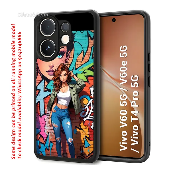 Graffiti_Style_Girl_Design_Printed_Premium_Glossy_Back_Case_Cover_With_Camera_Protection_For_Vivo_V60_5G_/_V60e_/_T4_Pro_5G_Mk000176_Bx