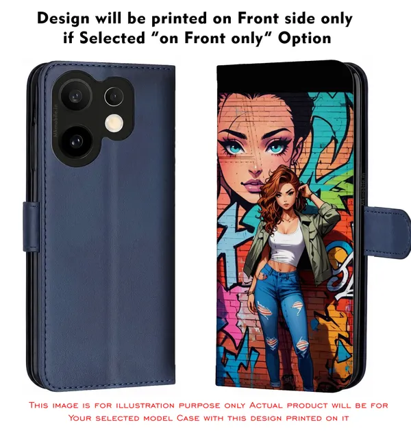 Graffiti_Style_Girl_Design_Printed_Flip_Case_Cover_With_Camera_Protection_Mk000176_Fcuv