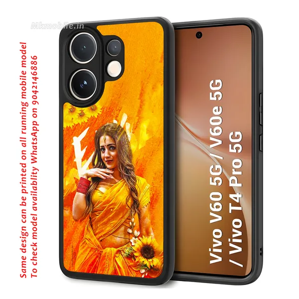 Actress_Trisha_In_Yellow_Saree_Design_Printed_Premium_Glossy_Back_Case_Cover_With_Camera_Protection_For_Vivo_V60_5G_/_V60e_/_T4_Pro_5G_Mk000177_Bx