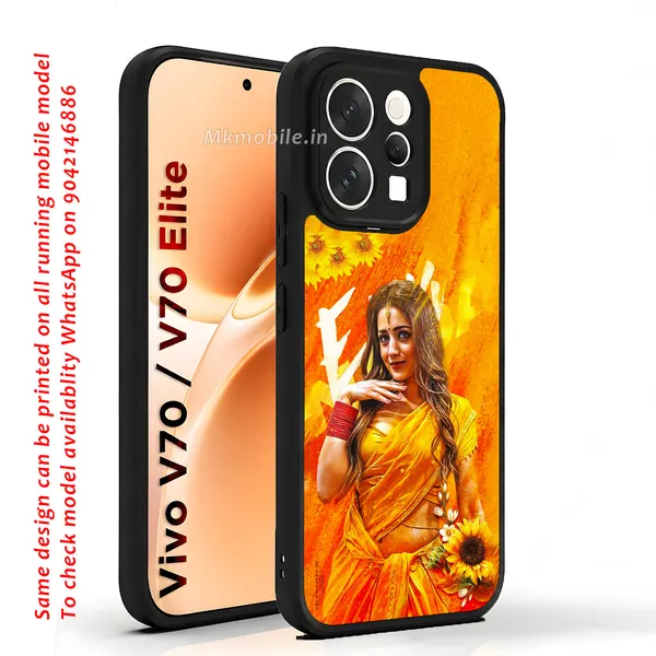 Actress_Trisha_In_Yellow_Saree_Design_Printed_Premium_Glossy_Back_Case_Cover_With_Camera_Protection_For_Vivo_V70_5G_/_V70_5G_Elite_Mk000177_Bx