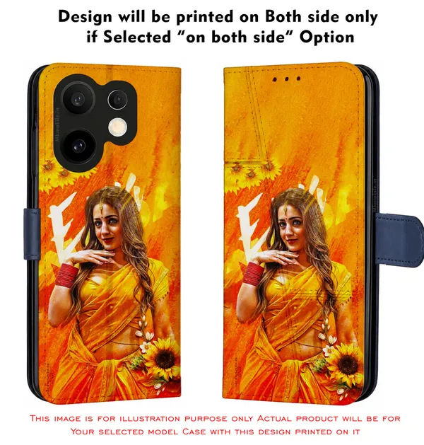 Actress_Trisha_In_Yellow_Saree_Design_Printed_Flip_Case_Cover_With_Camera_Protection_Mk000177_Fcuv