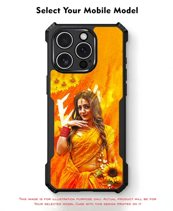 Actress_Trisha_In_Yellow_Saree_Design_Printed_Bumper_Glossy_Back_Case_Cover_With_Camera_Protection_Mk000177_Ip