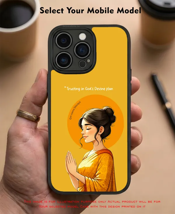 Trusting_In_Gods_Divine_Plan_Yellow_Graphic_Design_Printed_Premium_Glossy_Back_Case_Cover_With_Camera_Protection_Mk000178_Bx