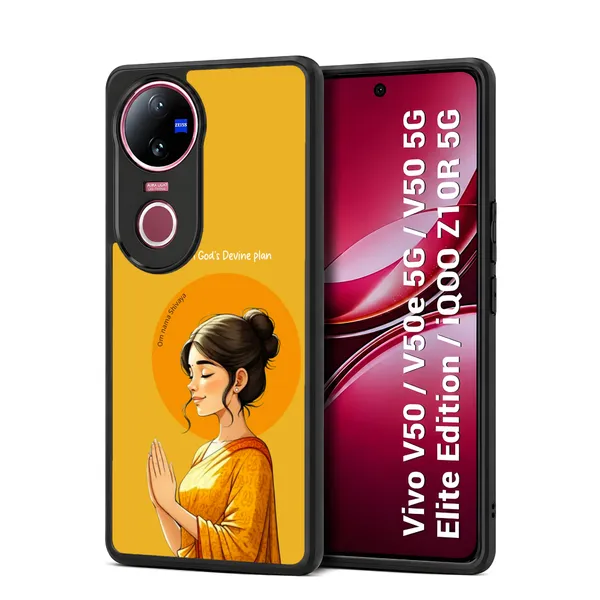 Trusting_In_Gods_Divine_Plan_Yellow_Graphic_Design_Printed_Premium_Glossy_Back_Case_Cover_With_Camera_Protection_For_Vivo_V50_/_V50e_/_V50_5g_Elite_Edition_/_iQOO_Z10r_5g_Mk000178_Bx