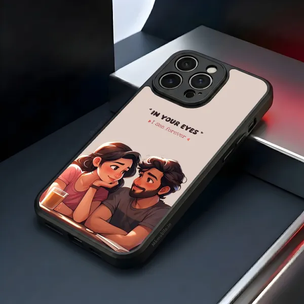 Beige_Couple_Illustration_Design_Printed_Premium_Glossy_Back_Case_Cover_With_Camera_Protection_Mk000180_Bx