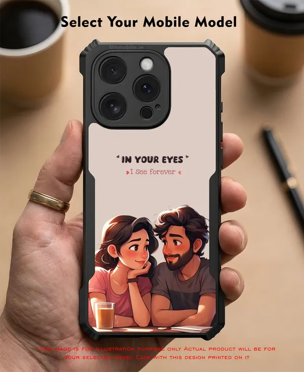 Beige_Couple_Illustration_Design_Printed_Bumper_Glossy_Back_Case_Cover_With_Camera_Protection_Mk000180_Ip