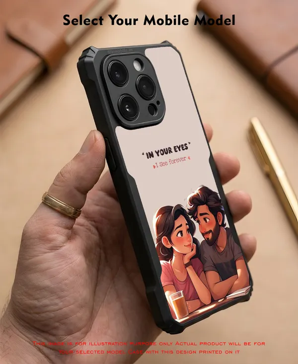 Beige_Couple_Illustration_Design_Printed_Bumper_Glossy_Back_Case_Cover_With_Camera_Protection_Mk000180_Ip