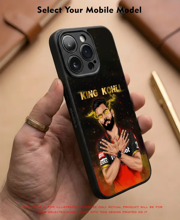 King_Kohli_Design_Printed_Premium_Glossy_Back_Case_Cover_With_Camera_Protection_Mk000183_Bx