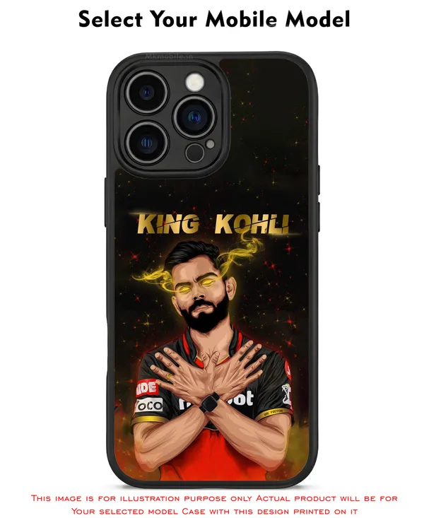 King_Kohli_Design_Printed_Premium_Glossy_Back_Case_Cover_With_Camera_Protection_Mk000183_Bx