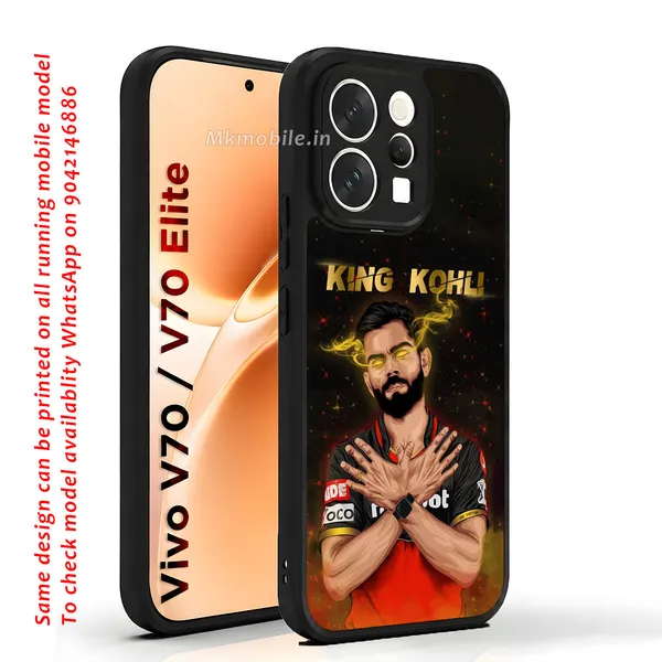 King_Kohli_Design_Printed_Premium_Glossy_Back_Case_Cover_With_Camera_Protection_For_Vivo_V70_5G_/_V70_5G_Elite_Mk000183_Bx