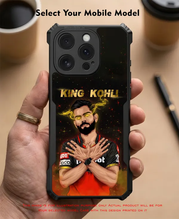 King_Kohli_Design_Printed_Bumper_Glossy_Back_Case_Cover_With_Camera_Protection_Mk000183_Ip