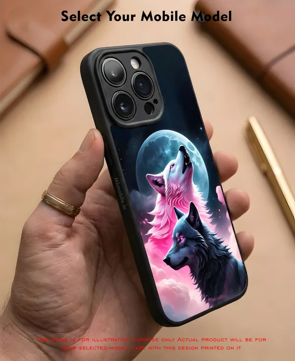 Wolf_Moon_Design_Printed_Premium_Glossy_Back_Case_Cover_With_Camera_Protection_Mk000184_Bx