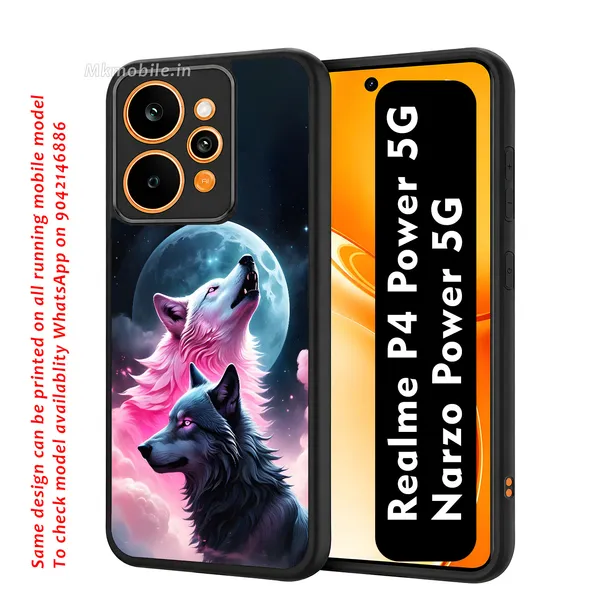 Wolf_Moon_Design_Printed_Premium_Glossy_Back_Case_Cover_With_Camera_Protection_For_Realme_P4_Power_5G_/_Narzo_Power_5G_Mk000184_Bx
