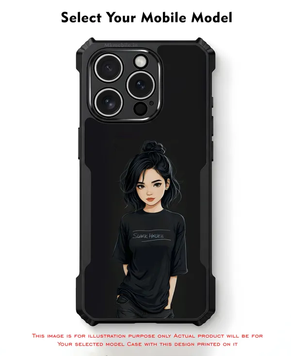 Black_Illustrated_Girl_Design_Printed_Bumper_Glossy_Back_Case_Cover_With_Camera_Protection_Mk000185_Ip