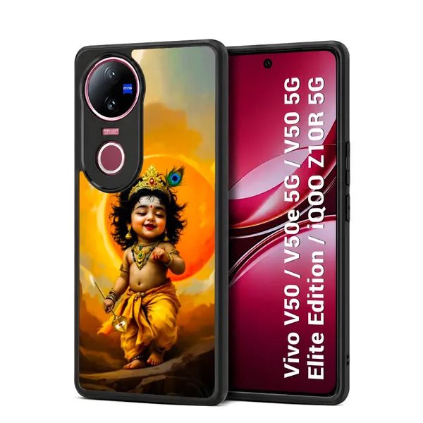 Bal_Krishna_Divine_Design_Printed_Premium_Glossy_Back_Case_Cover_With_Camera_Protection_For_Vivo_V50_/_V50e_/_V50_5g_Elite_Edition_/_iQOO_Z10r_5g_Mk000186_Bx