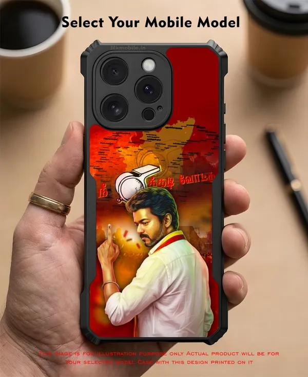Tvk_Cm_C_Joseph_Vijay_Thalapathy_Design_Printed_Bumper_Glossy_Back_Case_Cover_With_Camera_Protection_Mk000190_Ip