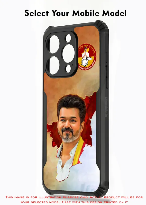 Tvk_Cm_C_Joseph_Vijay_Thalapathy_Design_Printed_Bumper_Glossy_Back_Case_Cover_With_Camera_Protection_Mk000192_Ip
