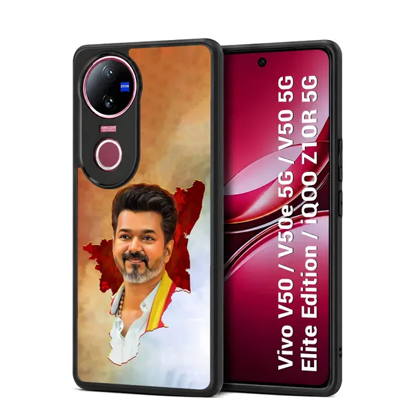 Tvk_Cm_C_Joseph_Vijay_Thalapathy_Design_Printed_Premium_Glossy_Back_Case_Cover_With_Camera_Protection_For_Vivo_V50_/_V50e_/_V50_5g_Elite_Edition_/_iQOO_Z10r_5g_Mk000193_Bx