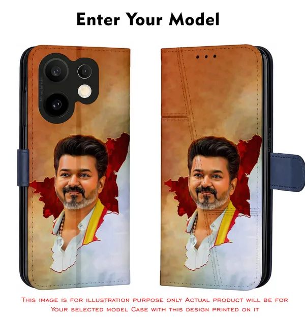 Tvk_Cm_C_Joseph_Vijay_Thalapathy_Design_Printed_Flip_Case_Cover_With_Camera_Protection_Mk000193_Fcuv